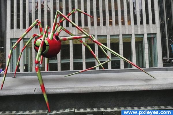 Creation of Nutzoid Spider : Final Result